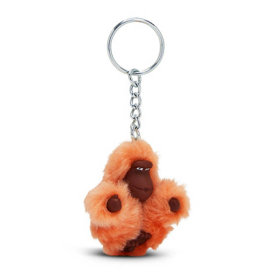 Kipling Sven Extra Small Iconic Monkey Keychain Accessories Peachy Pink | CA 1976BE